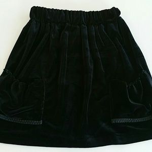 Velvet skirt